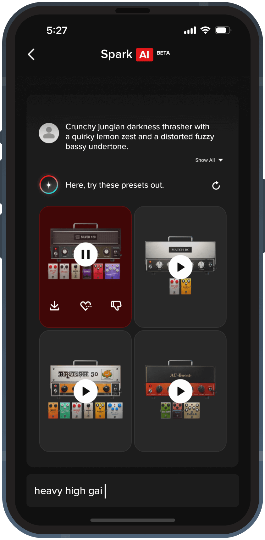 Spark AI Tone Customization